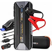 TACKLIFE KP200 2000A - Arrancador de Coche para Todo vehículo de Gasolina o de Diesel 7.000cc- 12V Arrancador de…